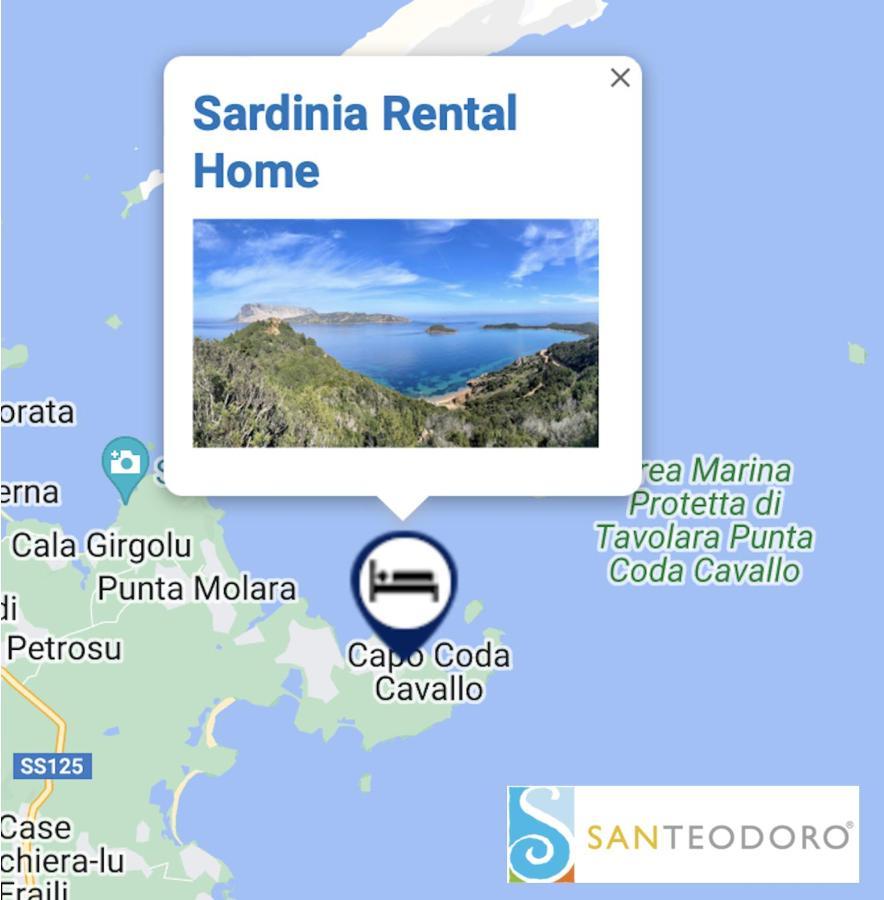 San Teodoro Punta Est Stupendo Trilocale Vista Mare Apartamento Capo Coda Cavallo Exterior foto